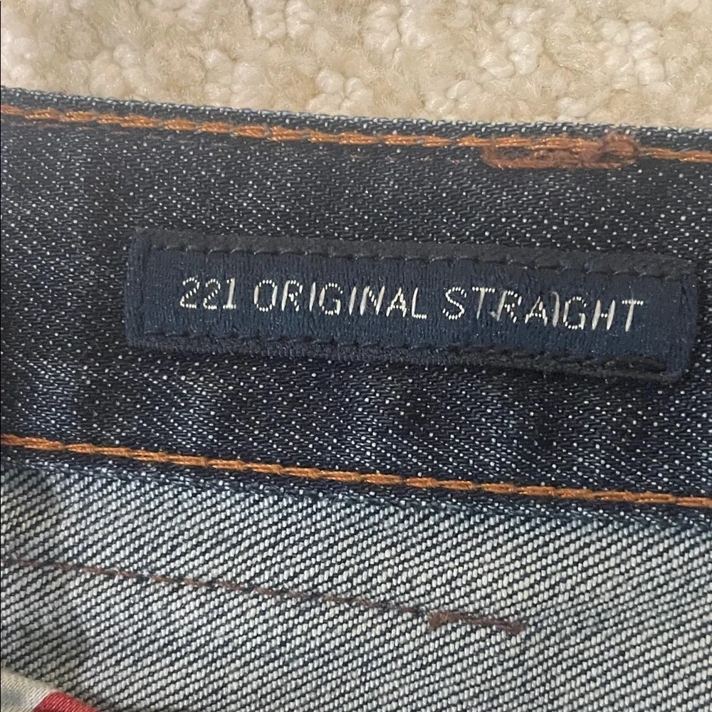 Lucky Brand Men's Deep Indigo Straight Jeans